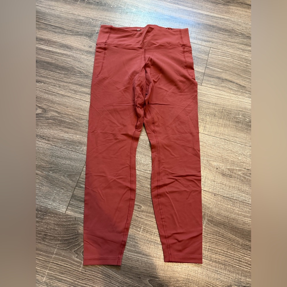 Red UA Leggings